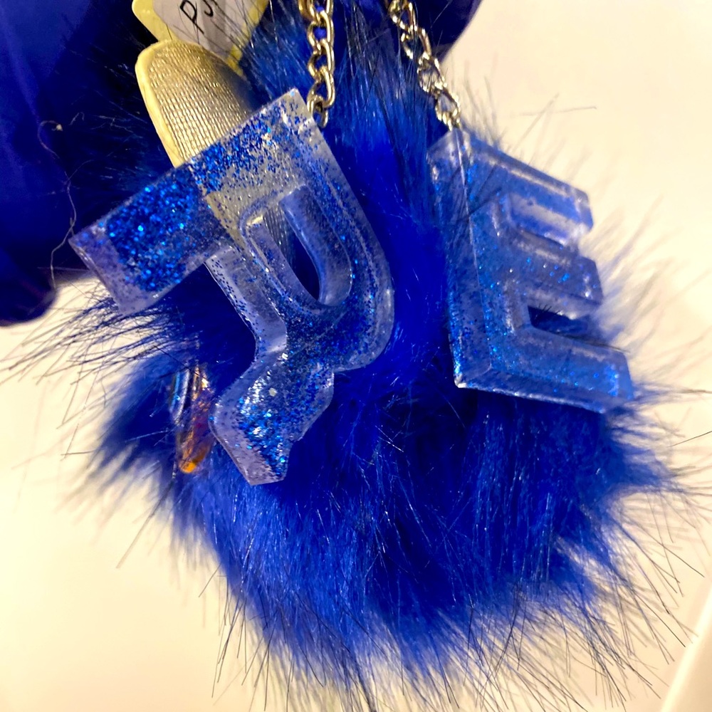 Resin Initial key chain